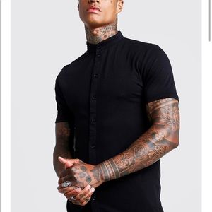 ZARA Muscle Fit Short Sleeve Shirt